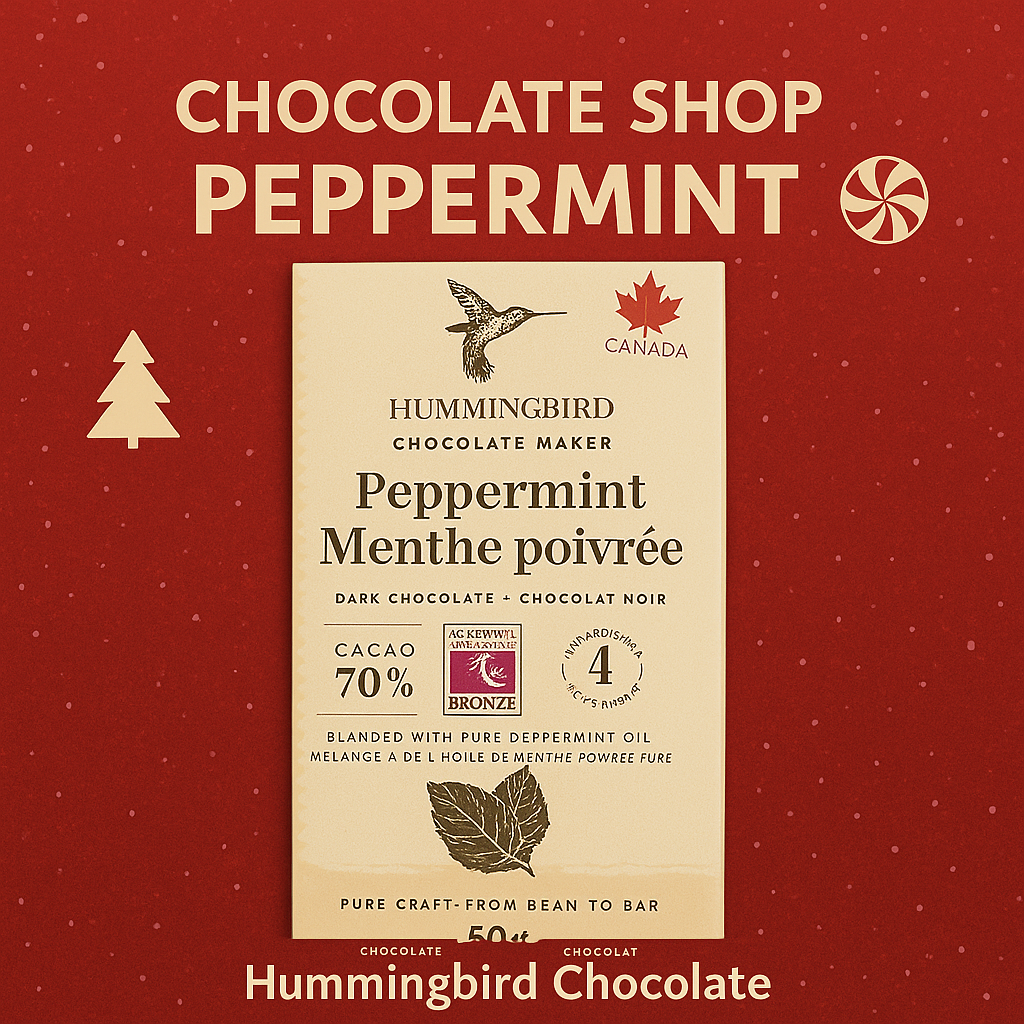 Chocolate Bar Peppermint 70% - 60g