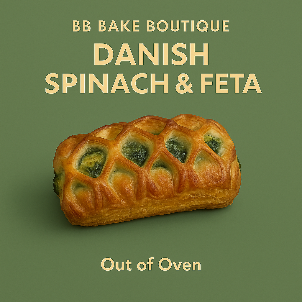 Danish, Spinach and feta