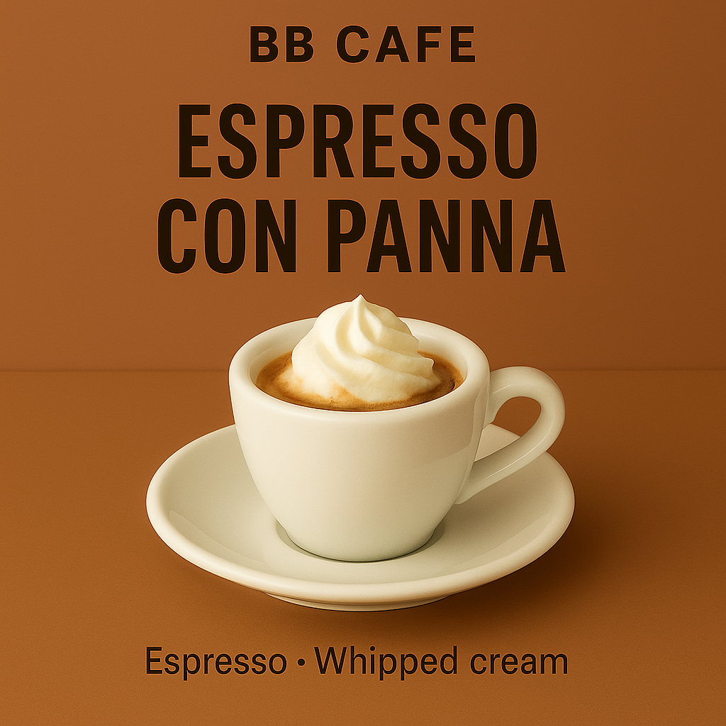 Espresso Con Panna