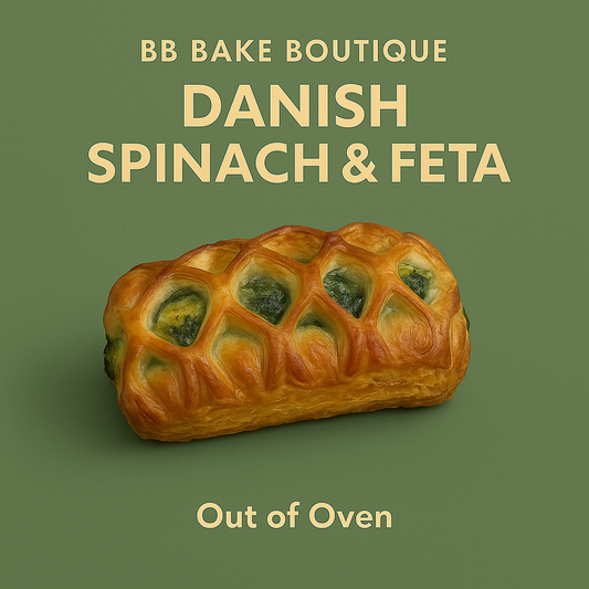 Danish, Spinach and feta