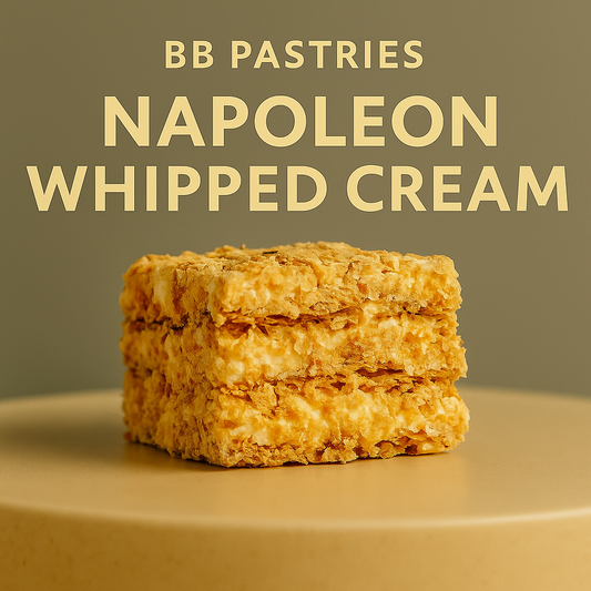 Napoleon Dessert, Whipped Cream