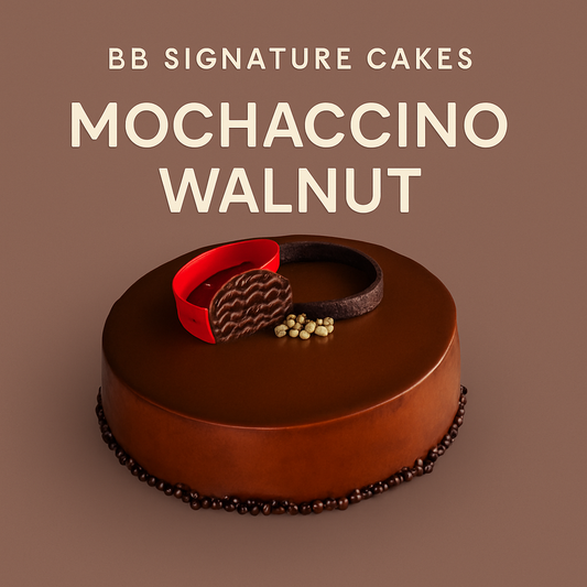 Mochaccino Walnut Cake