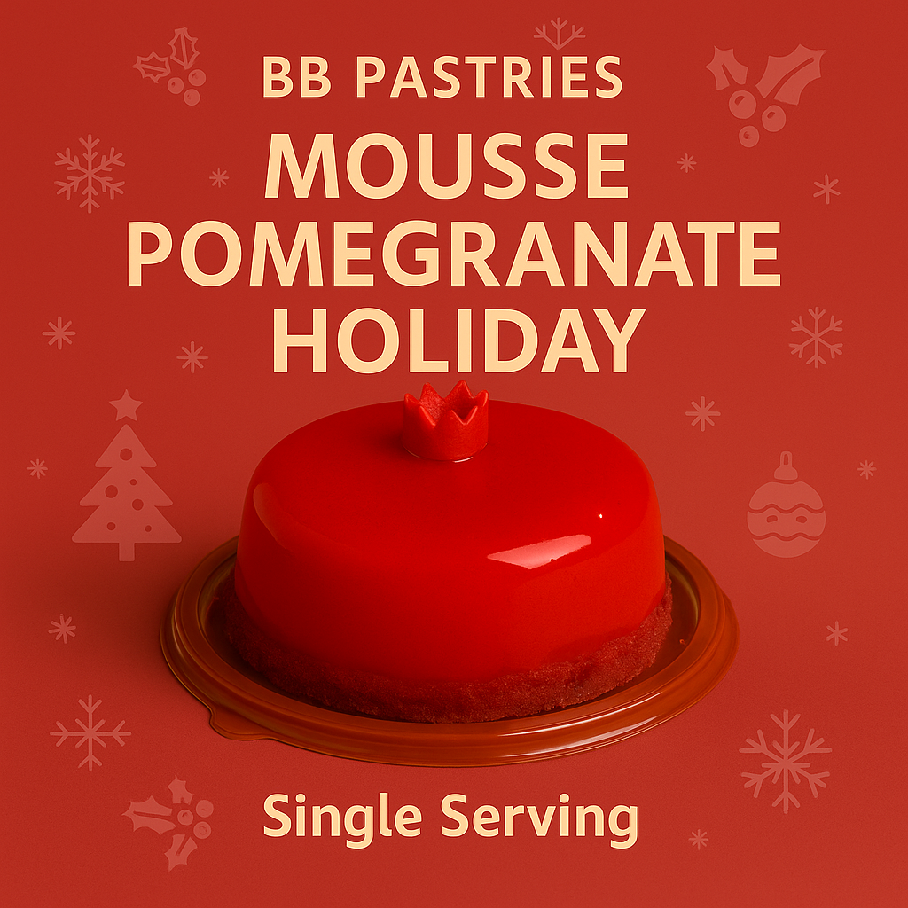 Pomegranate Holiday Mousse